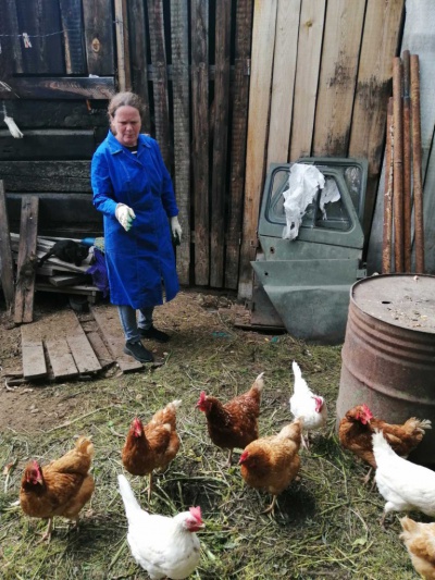 Тайшетские ветеринары обследовали домашнюю птицу