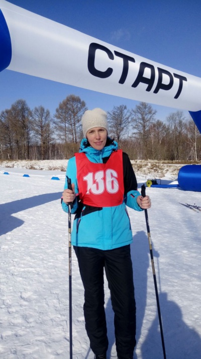 Сотрудники Зиминской СББЖ приняли участие в соревнованиях по лыжным гонкам