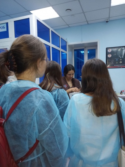 На Иркутской городской ветстанции прошла экскурсия для школьников
