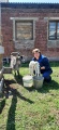 Ветспециалисты Хомутово приняли сложные роды у козы